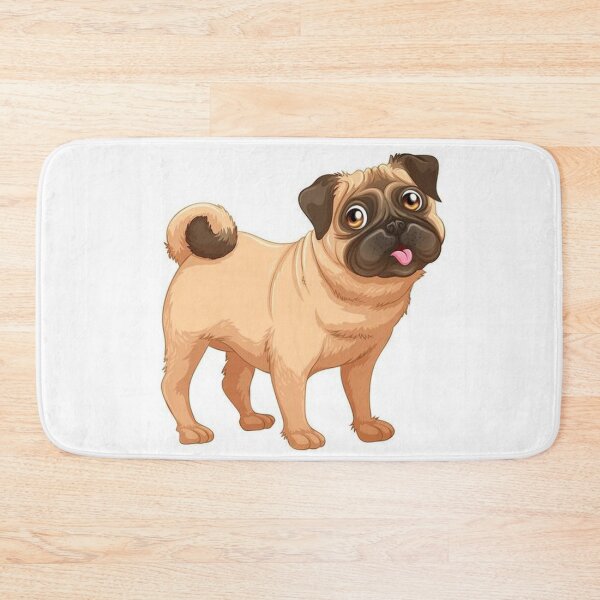 Item preview, Pug Dog Art Pugs puppy funny cute dogs  designed and sold by Coolstuff4you71.