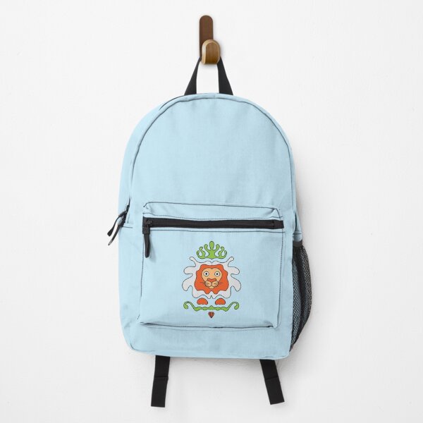 Item preview, Cute Cartoon Lion with crown and diamond, king of the jungle - Orange and Green designed and sold by Twist Design.