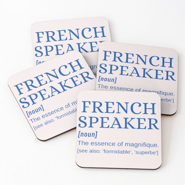 Item preview, French Speaker je parle français designed and sold by Time4German.
