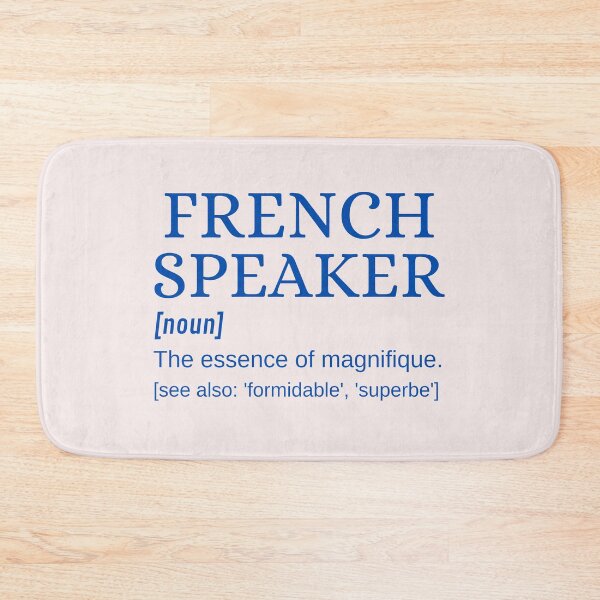 Item preview, French Speaker je parle français designed and sold by Time4German.