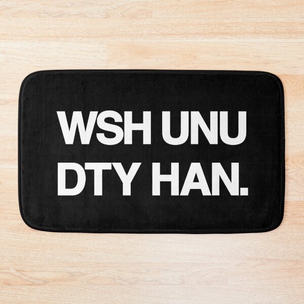 Item preview, Wash Unu Duty Hand in White designed and sold by Teesbelize.