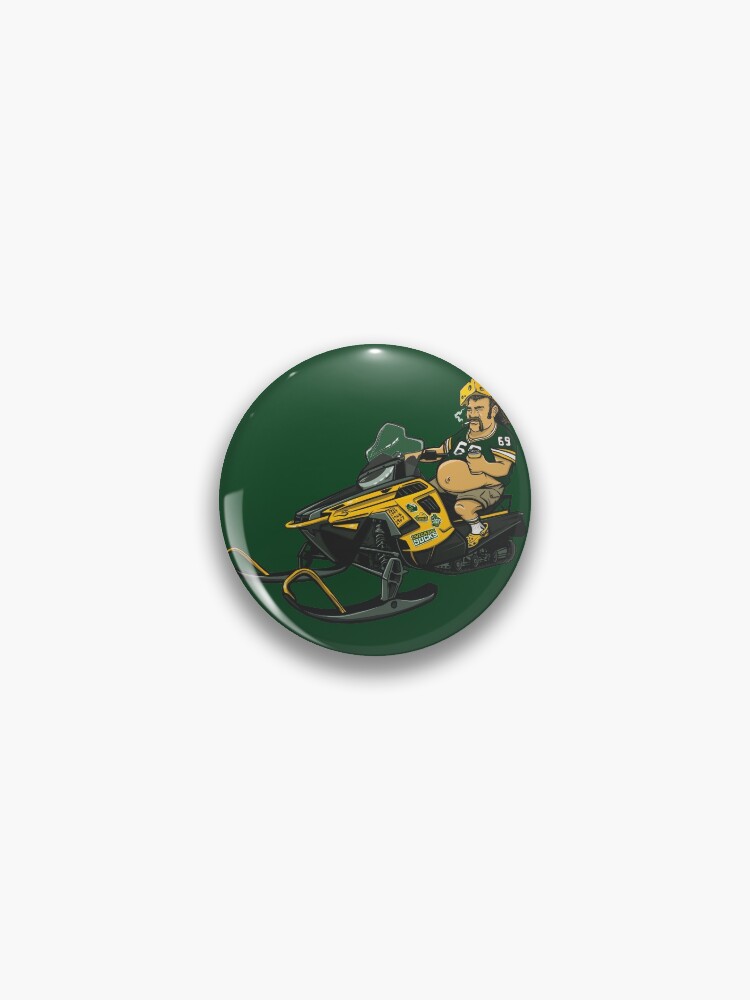 DIY Mini Green Bay Packers Cheesehead Pin - Sahl + White