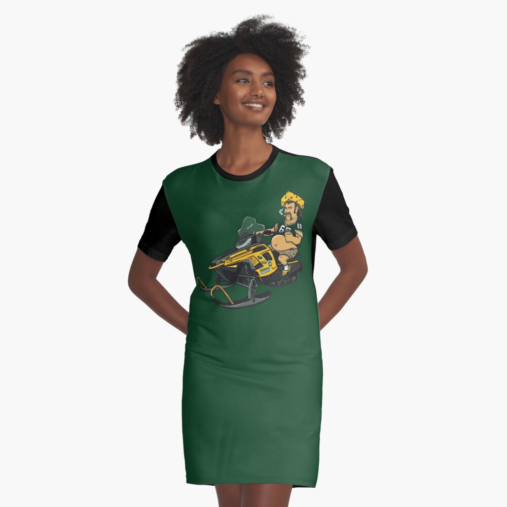 Green Bay Packers Cheese Head Superfan' Graphic T-Shirt Dress for Sale by  Stayfrostybro