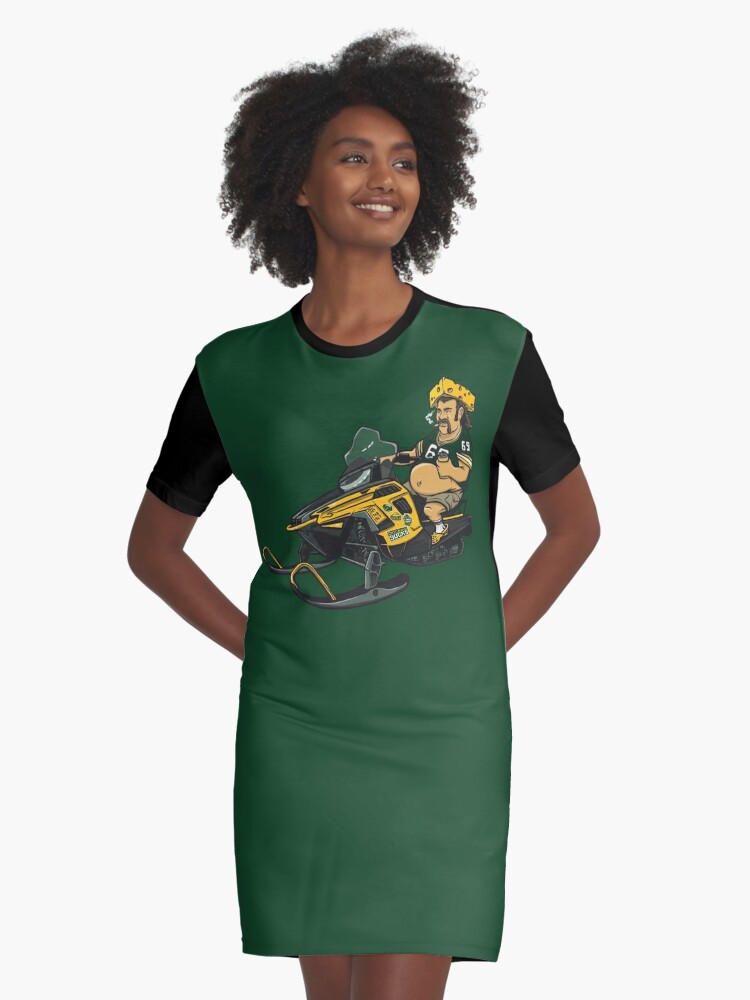 Green Bay Packers Long T-Shirt Graphic Men Cotton GB Cheesehead