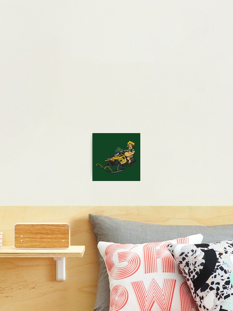 Green Bay Packers Cheesehead Design Sticker for Sale by Stayfrostybro