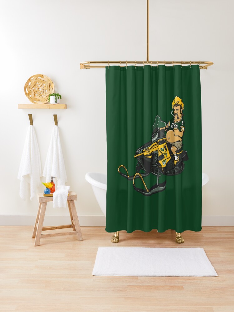 Green Bay Packers Cheese Head Superfan' Shower Curtain for Sale by  Stayfrostybro