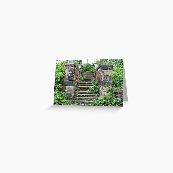 Steps to Nowhere Greeting Card