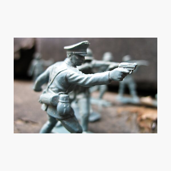Toy soldiers Photographic Print