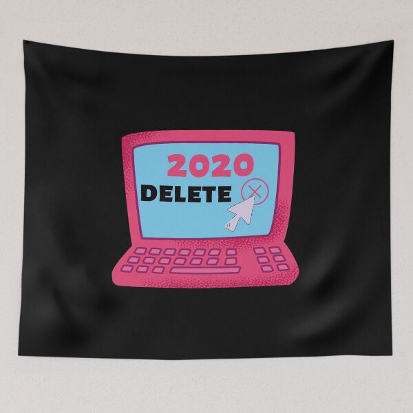 Item preview, Delete Error 2020 not found Funny Quote Pink Laptop Gift for girlfriend designed and sold by conceptDVS.