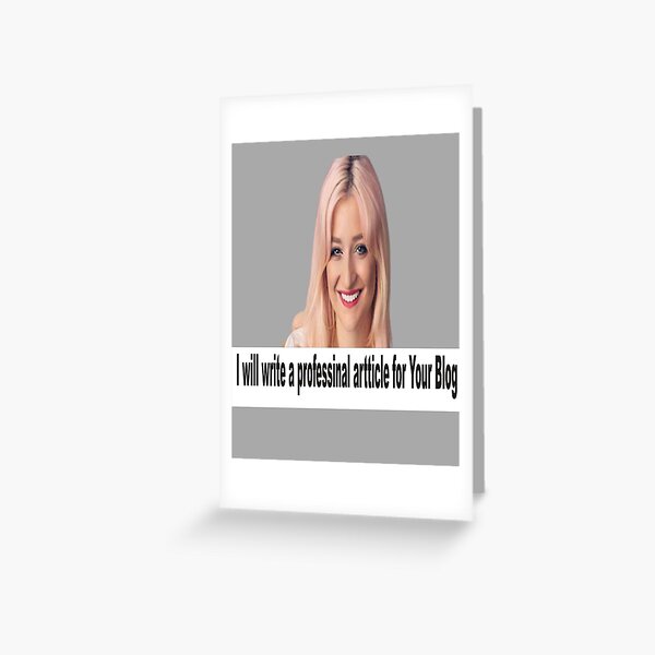 freenlancing advertisement Greeting Card