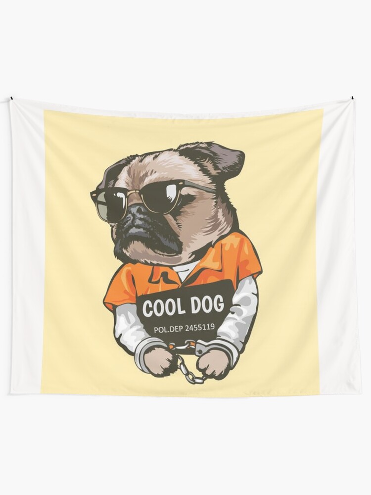 pugs barking at pug pillow