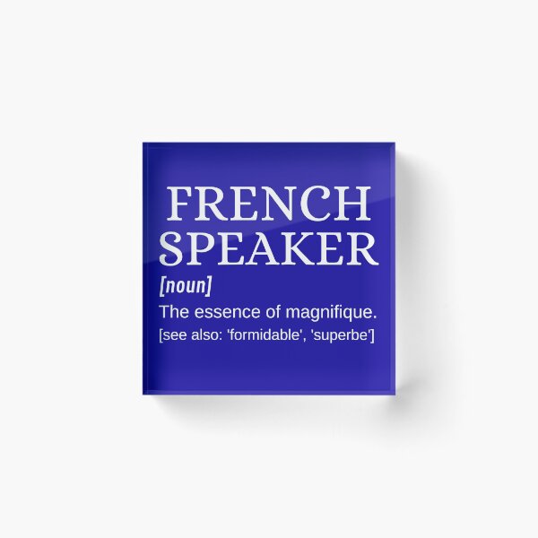 Item preview, French Speaker Dictionary Definition Magnifique  designed and sold by Time4German.