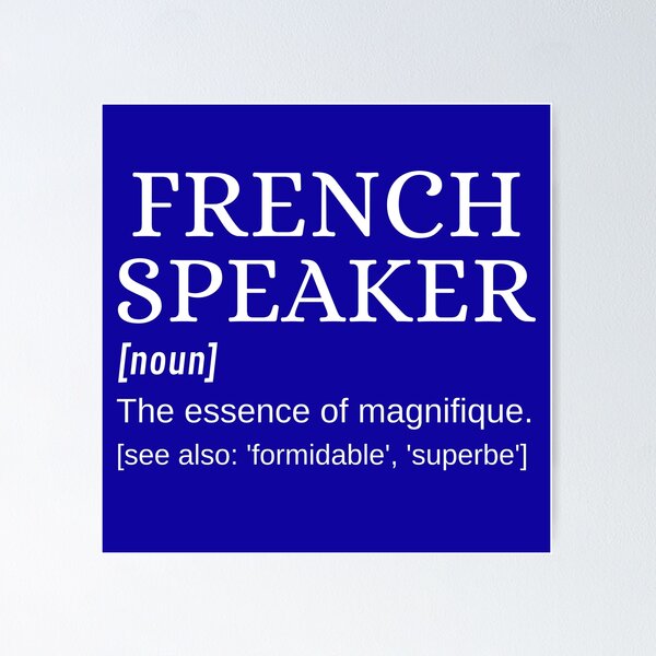 Item preview, French Speaker Dictionary Definition Magnifique  designed and sold by Time4German.