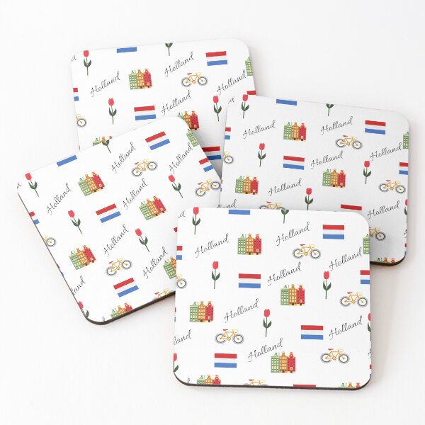 Item preview, Holland, Netherlands, Amsterdam, I love Holland, Holland flag designed and sold by Traveledesigns.