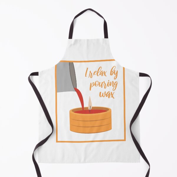 Item preview, Womens Funny Candle Making I Relax By Pouring Wax V-Neck product designed and sold by jakehughes2015.