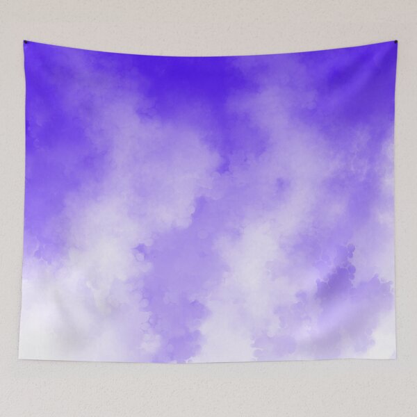 Item preview, Aesthetic Purple and White Clouds designed and sold by meleyart.