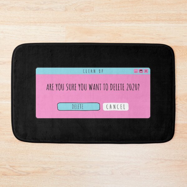 Item preview, Are you sure you want to delete 2020? Error 2020 not found Funny Quote Pink Laptop Gift  designed and sold by conceptDVS.