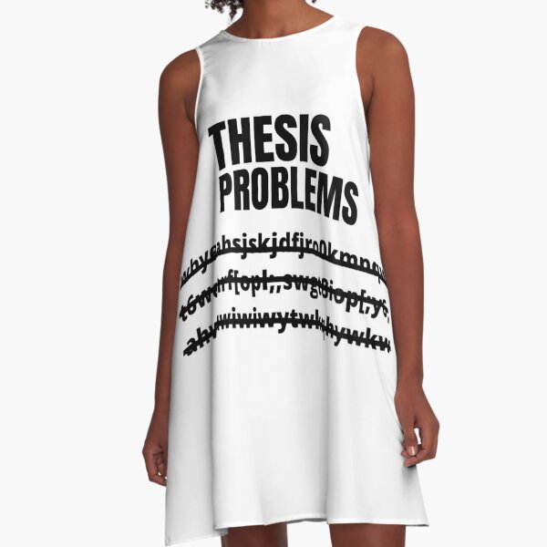 Thesis Dresses Redbubble