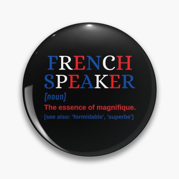 Item preview, French Speaker Magnifique Magnificent designed and sold by Time4German.