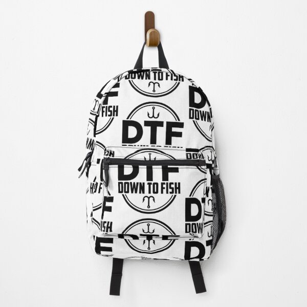 Item preview, Funny Fishing print - DTF: Down To Fish designed and sold by jakehughes2015.
