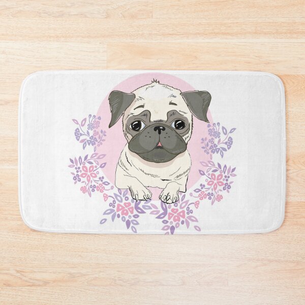 Item preview, Pug Dog Art Pugs puppy funny cute dogs  designed and sold by Coolstuff4you71.