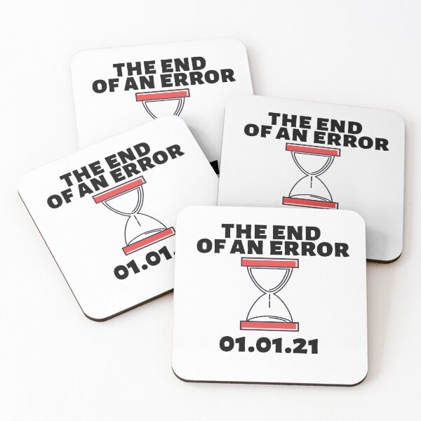 Item preview, The and of an error 01.01.2021 Error 2020 not found Funny Hourglass Quote Gift  designed and sold by conceptDVS.
