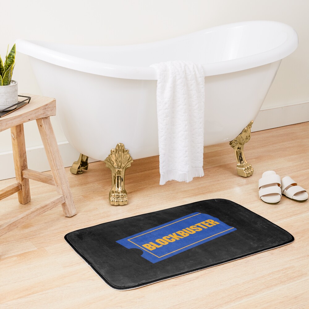 Blockbuster Video Logo Bath Mat