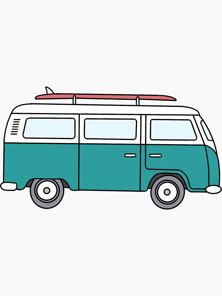 van aesthetic sticker by aliceebf redbubble