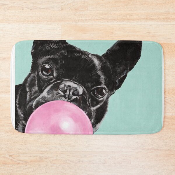 Item preview, Pug Dog Art Pugs puppy funny cute dogs with bubble gum designed and sold by Coolstuff4you71.