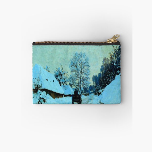 Item preview, Cart on the Snow Covered Road with Saint Simeon Farm-Claude Monet designed and sold by LexBauer.