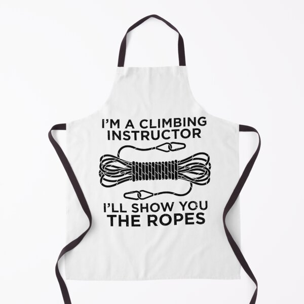 Item preview, Funny Climbing Instructor I'll Show You The Ropes graphic designed and sold by jakehughes2015.