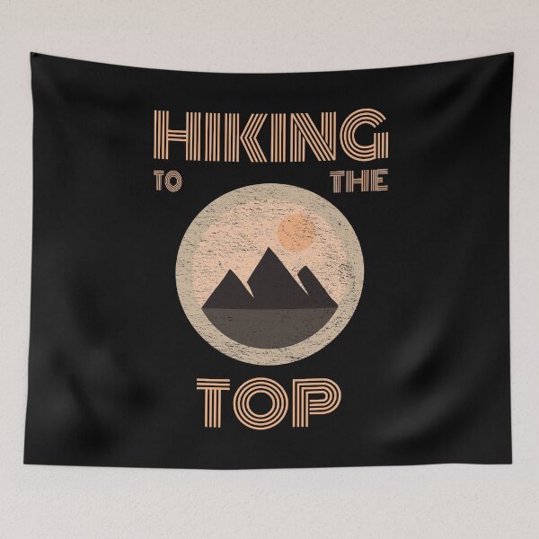 Item preview, HIKING TO THE TOP designed and sold by likebakerdo.