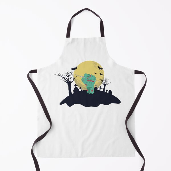Item preview, Zombie Hand With Dental Pick Funny Halloween Costume print designed and sold by jakehughes2015.