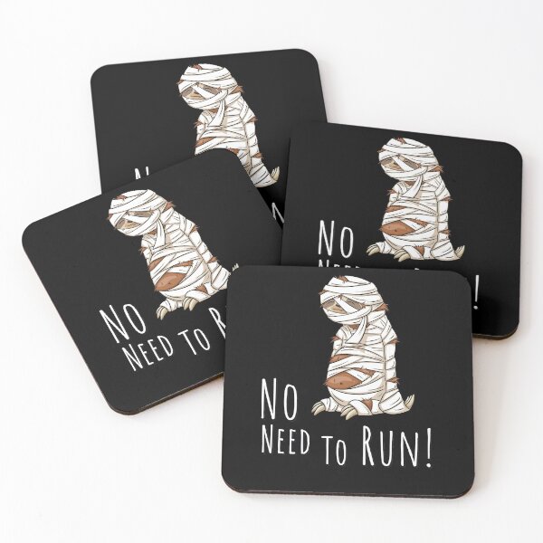 Item preview, No Need To Run Mummy Halloween Art Sleepy Sloth designed and sold by Skizzenmonster.