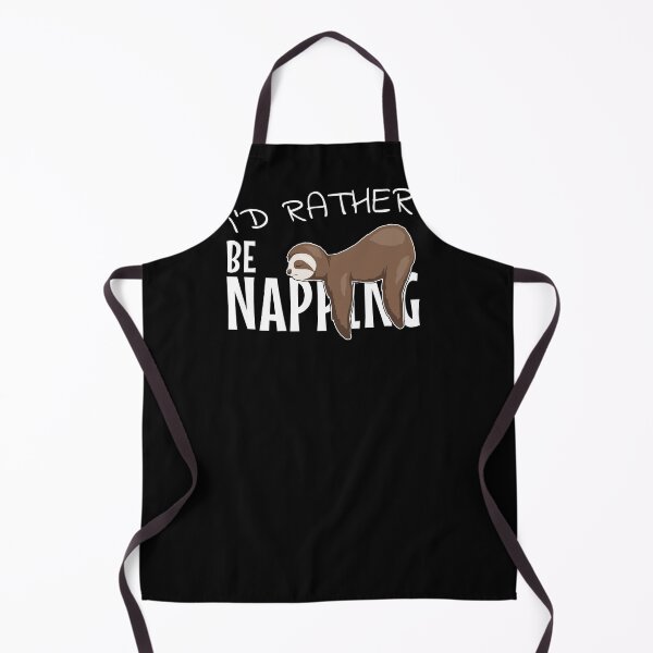Item preview, I'd Rather Be Napping Chilling Lazy Sleepy Sloth designed and sold by Skizzenmonster.