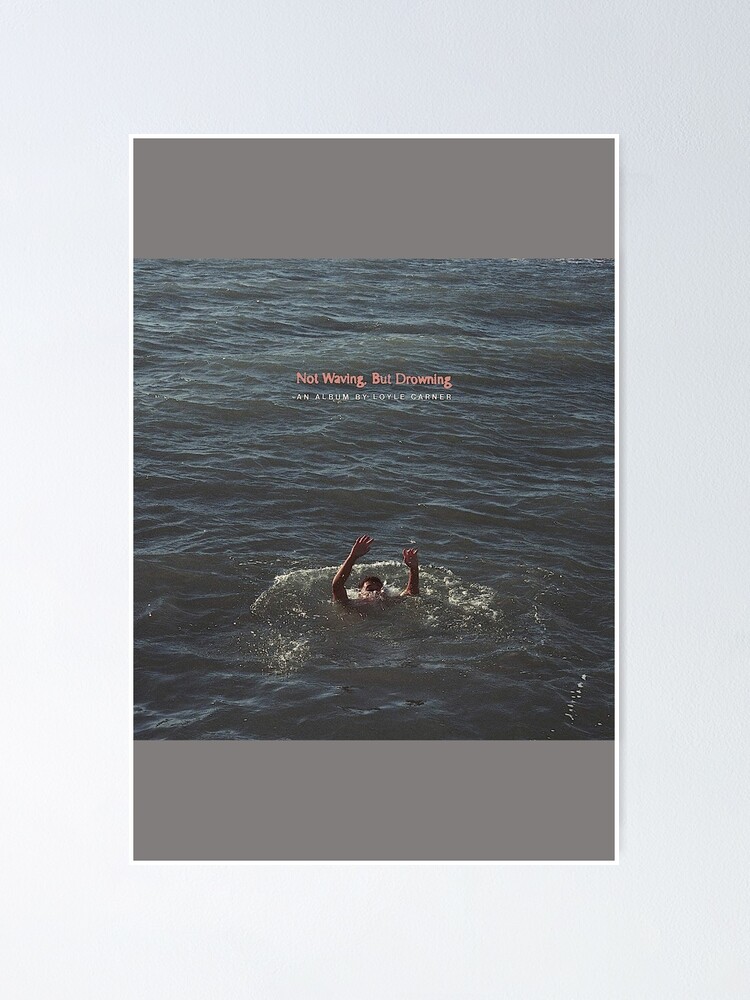 loyle carner not waving but drowning t shirt