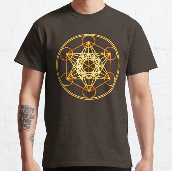 Metatrons Cube, Flower of life, Sacred Geometry Classic T-Shirt