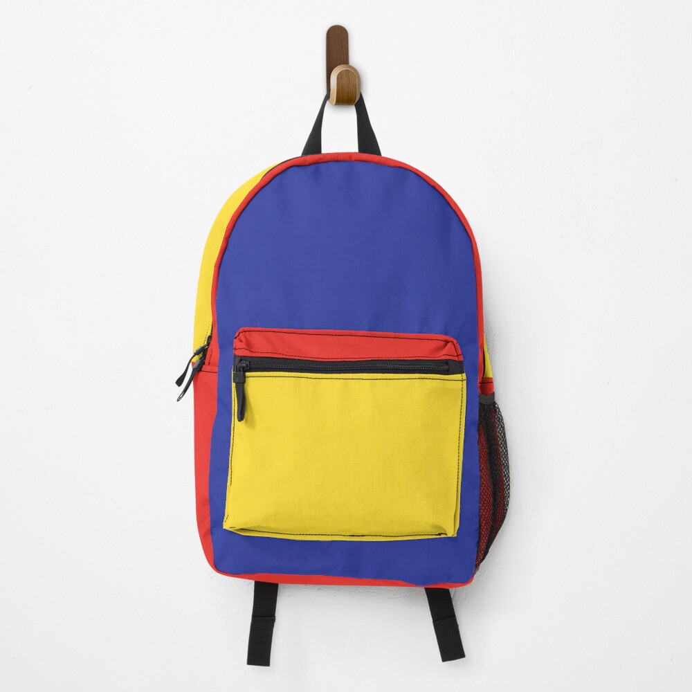 "Color Block Backpack Toy Shop" Backpack for Sale by FrauleinMezzo