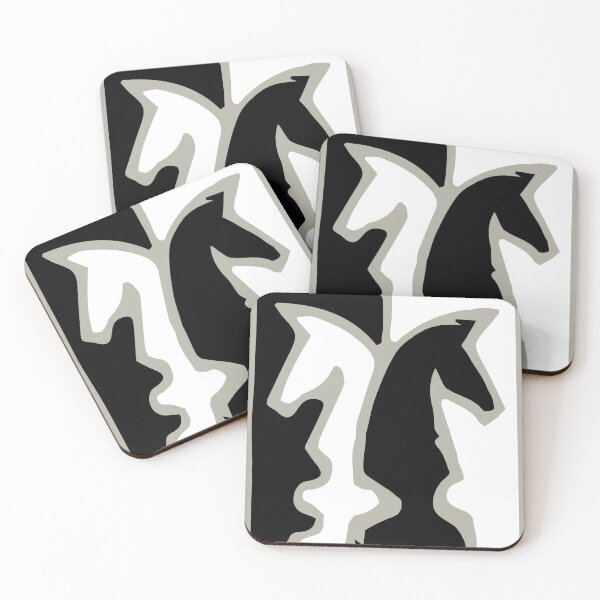 Item preview, Two chess knights  designed and sold by shakmati.