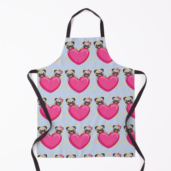 Item preview, Pug Dog Art Pugs puppy funny cute dogs married love friends heart designed and sold by Coolstuff4you71.