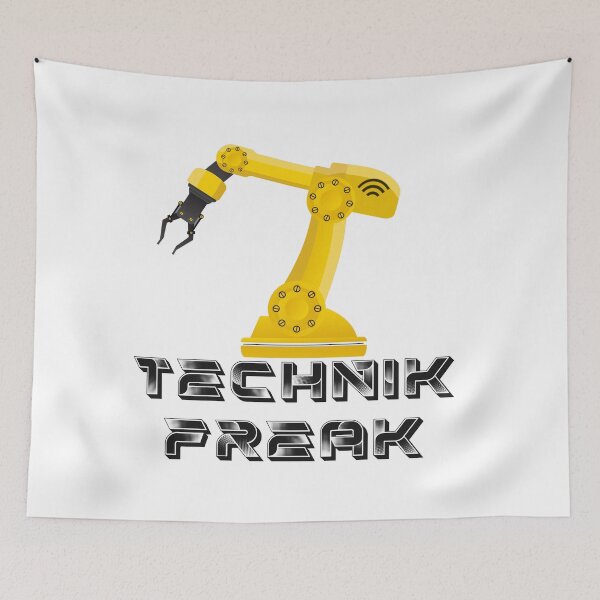 Artikelvorschau, Technik Freak, Technologie, Roboter, KI, Geschenkidee entworfen und verkauft von ThommyBLN.