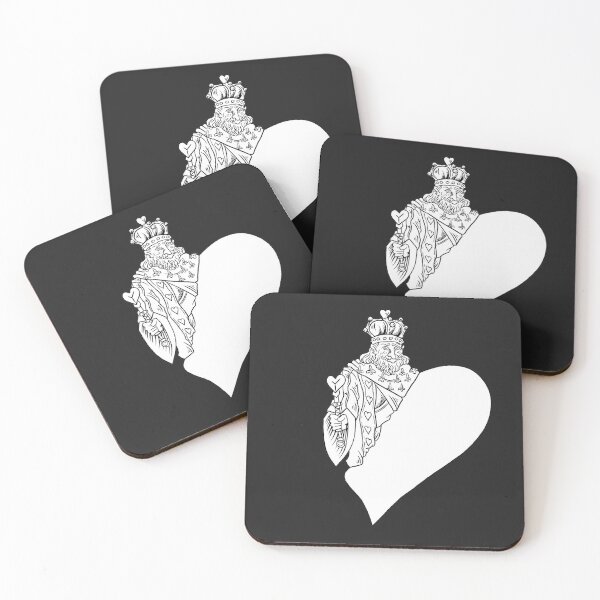 Item preview, King of Hearts Black and White designed and sold by Nealoc.
