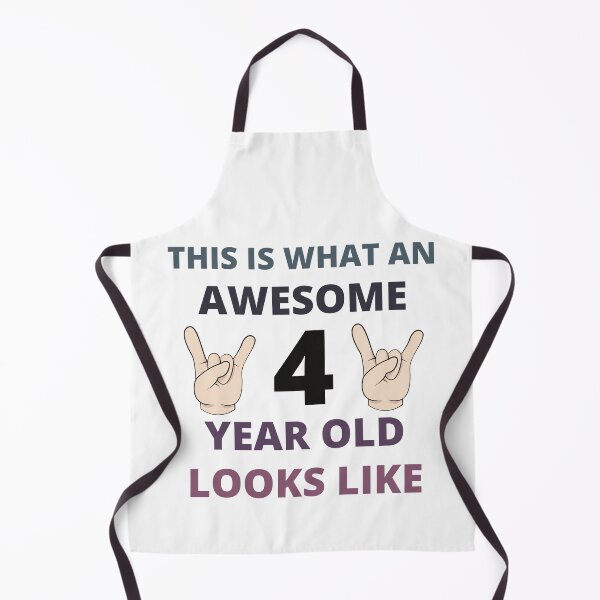 Item preview, What An Awesome 4 Year Old Looks Like shirt,What An Awesome 4 Year Old Looks Like.Girl 4th birthday t-shirt with white Glitter print designed and sold by BousboulaStorie.