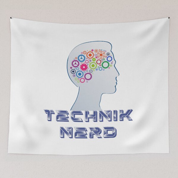 Artikelvorschau, Technik Nerd, Technologie, Roboter, KI, Geschenkidee entworfen und verkauft von ThommyBLN.