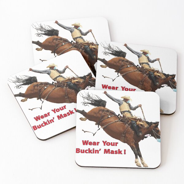 Item preview, Wear Your Buckin' Mask designed and sold by 1Artdude.