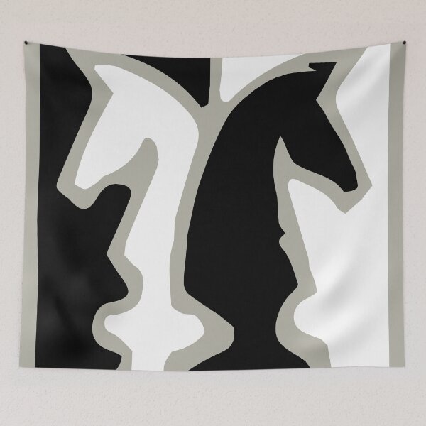 Item preview, Two chess knights  designed and sold by shakmati.