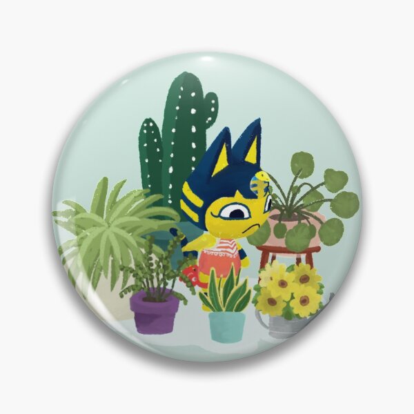 Item preview, Ankha with her house plants designed and sold by Donut eatdoodle.