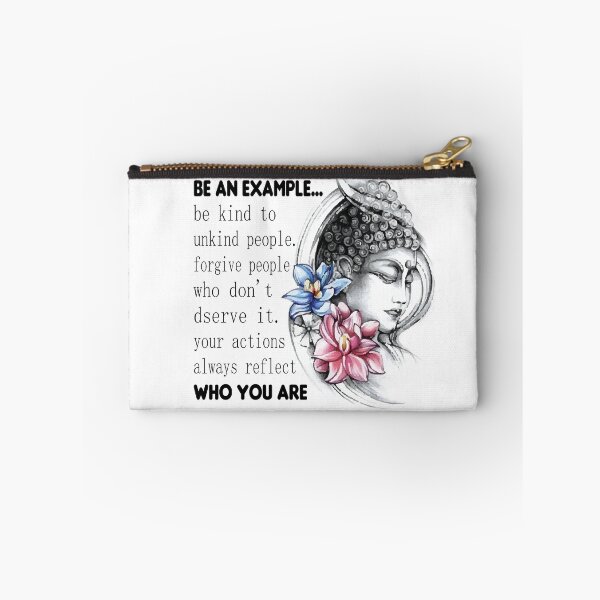 Item preview, be an example - bouddha karma quote, bouddha stickers  designed and sold by doitwithlove.