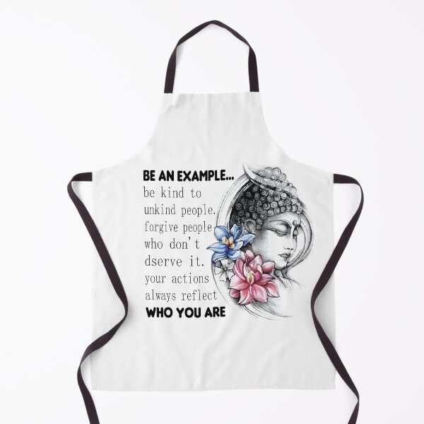 Item preview, be an example - bouddha karma quote, bouddha stickers designed and sold by doitwithlove.