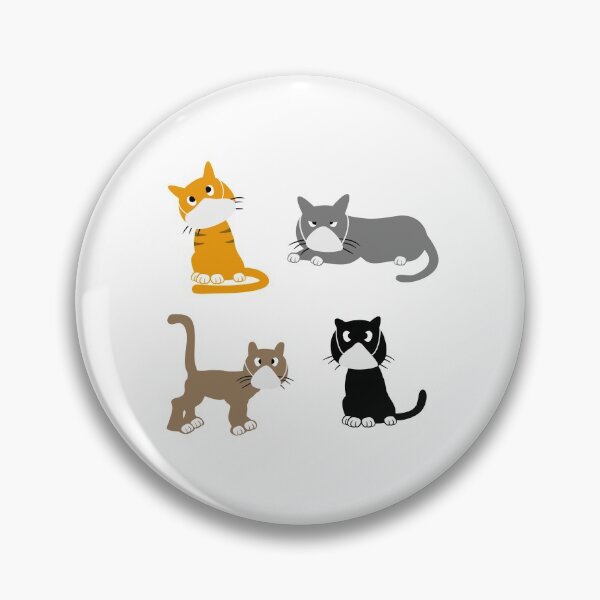 Item preview, Stay Safe Cats designed and sold by Cute-Kingdom.